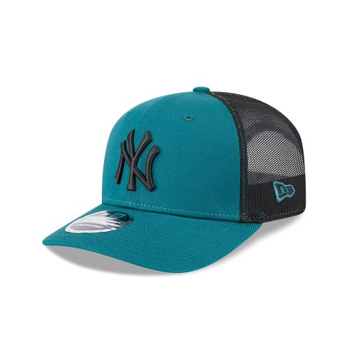 New York Yankees 9SeventySS Midnight Green Trucker Black Mesh Cap