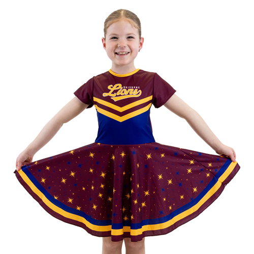 Brisbane Lions Girls Dress - Superstar