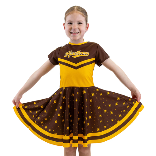 Hawthorn Hawks Girls Dress - Superstar