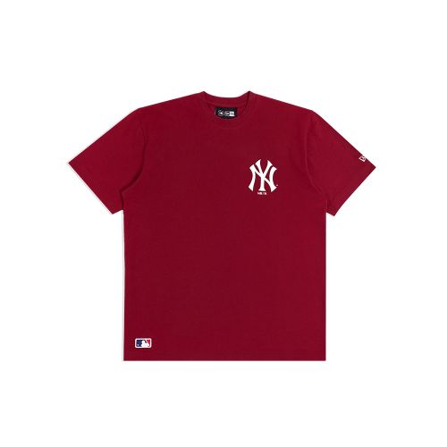 New York Yankees Mens Haute Red Oversized TShirt