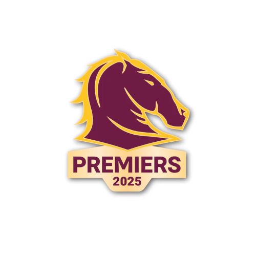 Brisbane Broncos Pin Badge Logo - 2025 Premiers