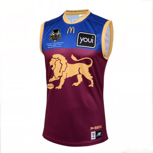 Brisbane Lions 2025 Mens Premiers Home Guernsey