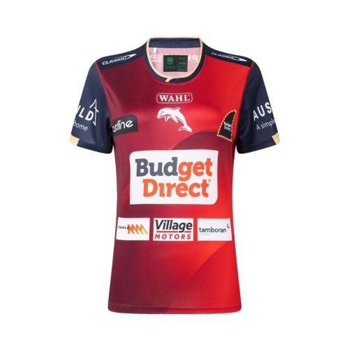 Dolphins 2026 Womens Training Tee - Red/Black