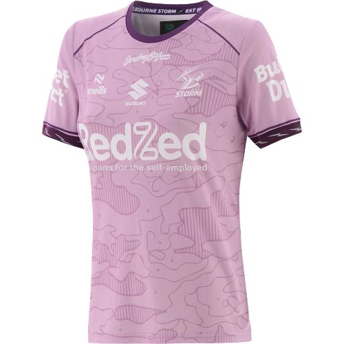 Melbourne Storm 2026 Womens Training Tee - Lilac