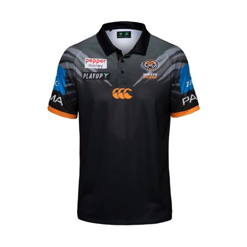 West Tigers 2026 Mens Media Polo