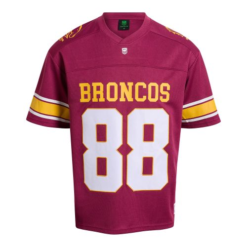 Brisbane Broncos Mens Gridiron Mesh Jersey