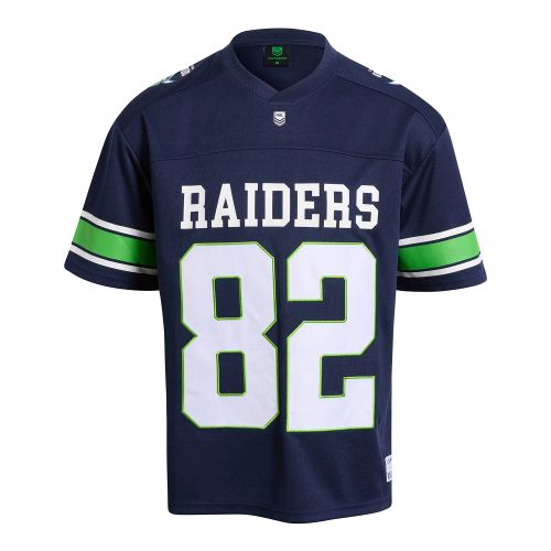 Canberra Raiders Mens Gridiron Mesh Jersey