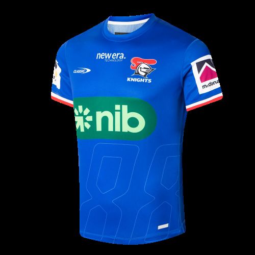 Newcastle Knights 2026 Mens Training Tee - Royal