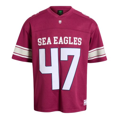 Manly Sea Eagles Mens Gridiron Mesh Jersey
