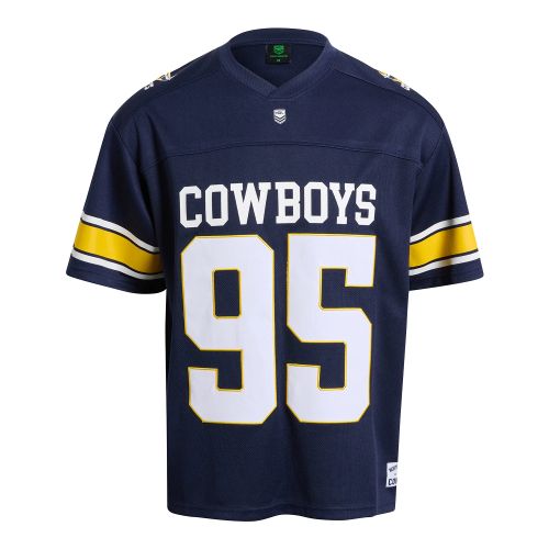 North Queensland Cowboys Mens Gridiron Mesh Jersey