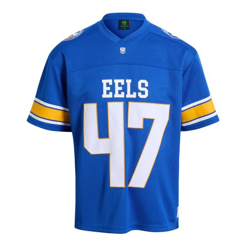 Parramatta Eels Mens Gridiron Mesh Jersey