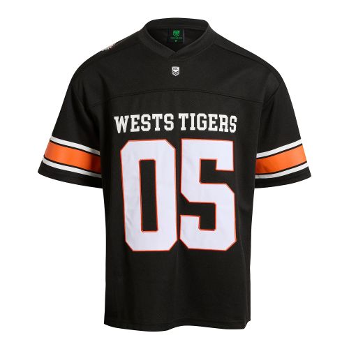 West Tigers Mens Gridiron Mesh Jersey