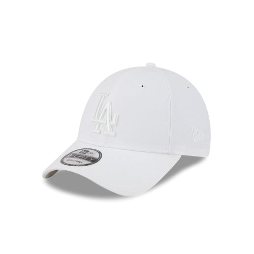 Los Angeles Dodgers 9Forty Metallic White on White Cap