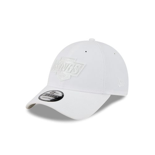 Los Angeles Kings 9Forty Metallic White on White Cap
