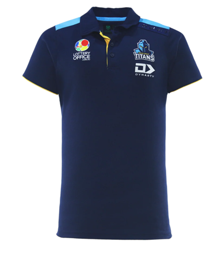 Gold Coast Titans 2026 Mens Media Polo