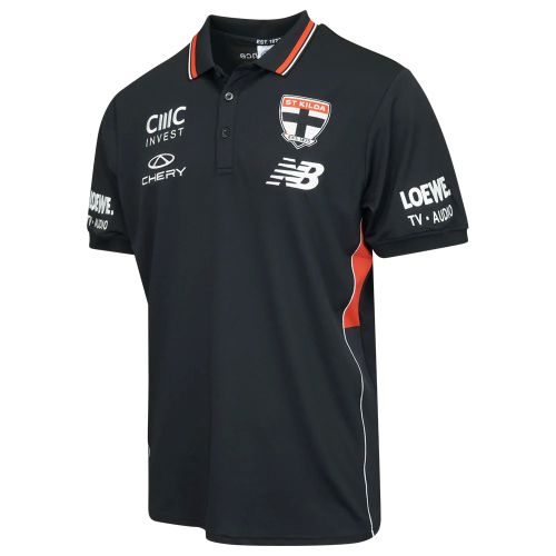St Kilda Saints 2026 Mens Media Polo
