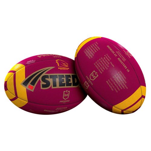 Brisbane Broncos NRLW Football Steeden - 2025 Premiers