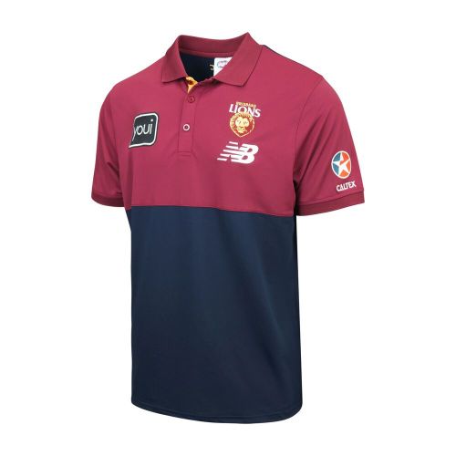 Brisbane Lions 2026 Kids Media Polo