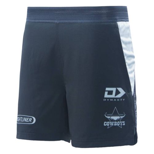 North Queensland Cowboys 2026 Mens Gym Shorts - Charcoal