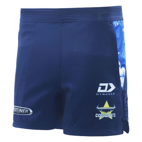 North Queensland Cowboys 2026 Mens Gym Shorts - Navy