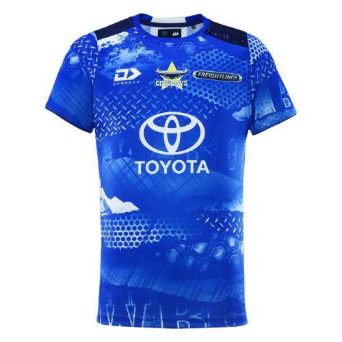 North Queensland Cowboys 2026 Mens Training Tee - Blue