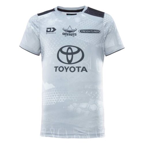 North Queensland Cowboys 2026 Kids Training Tee - Grey