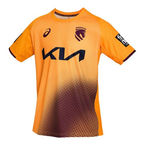 Brisbane Broncos 2026 Mens Training Tee - Gold