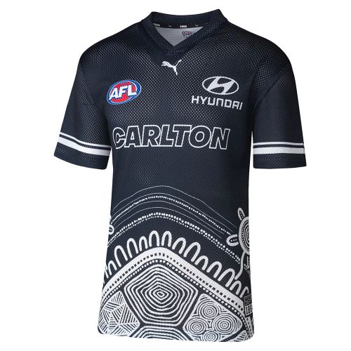 Carlton Blues 2026 Kids Warm Up Tee