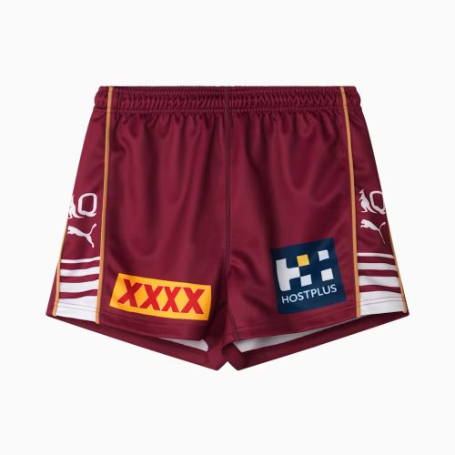 QLD Maroons 2026 Mens Home Shorts