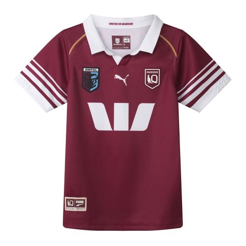 QLD Maroons 2026 Kids Home Jersey