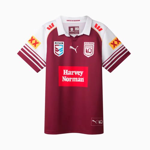 QLD Maroons 2026 Womens WSOO Home Jersey