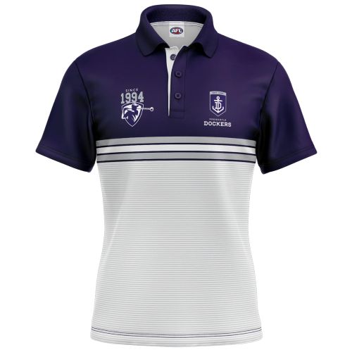 Fremantle Dockers Mens Golf Polo - Sandman