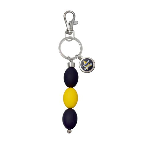 North Queensland Cowboys Keyring - 3 Ball Charm