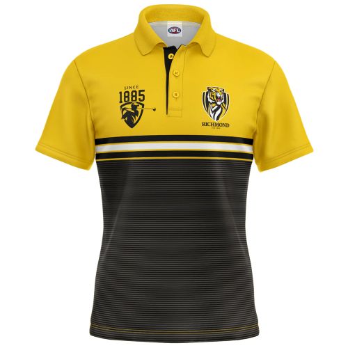 Richmond Tigers Mens Golf Polo - Sandman