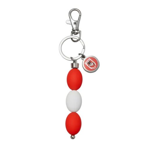 St George Dragons Keyring - 3 Ball Charm
