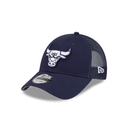 Chicago Bulls 9Forty Navy Trucker Cap