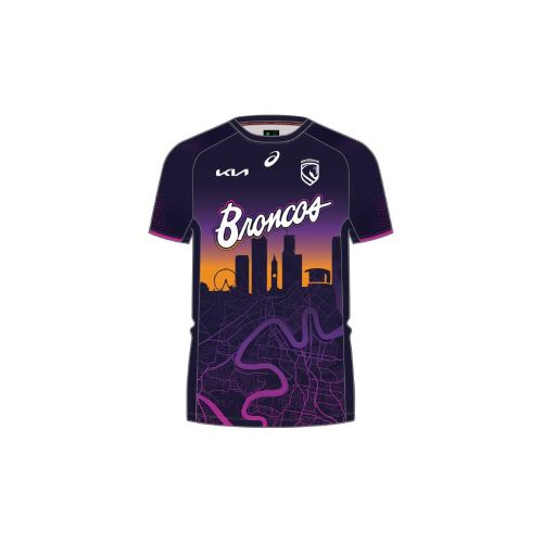 Brisbane Broncos 2026 Kids Run Out Tee