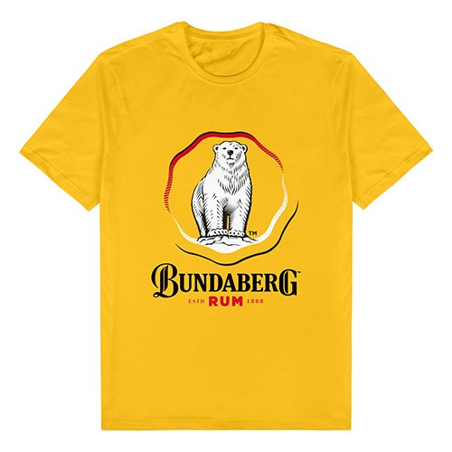 Bundaberg Rum Mens TShirt - Logo