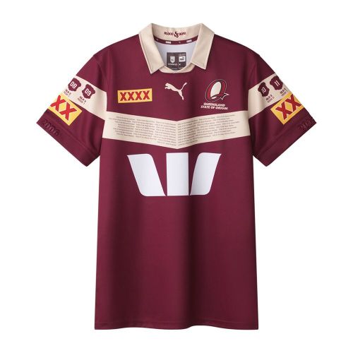 QLD Maroons 2026 Mens Captains Run Jersey