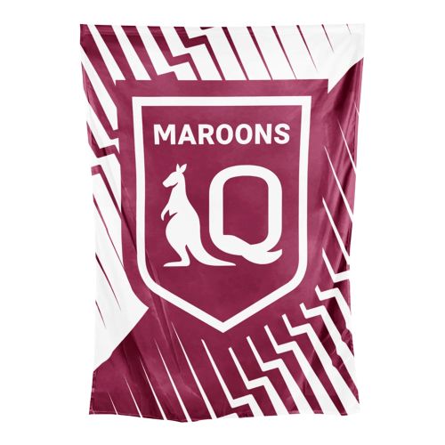 QLD Maroons Wall Flag