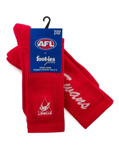 Sydney Swans Foot-ies Sneaker Socks