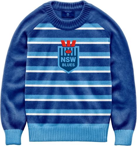 NSW Blues Kids Jumper - Crossbar