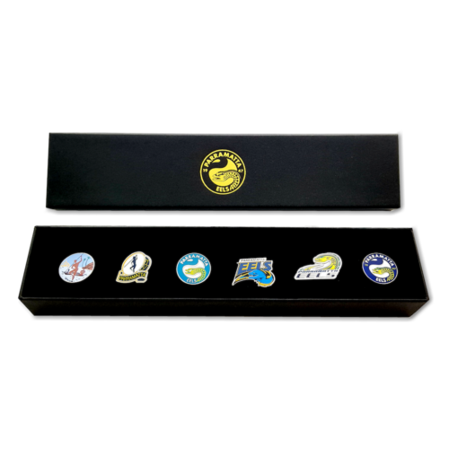 Parramatta Eels Pin Badge Collectors Set - Evolution