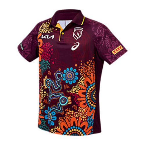 Brisbane Broncos 2026 Mens Indigenous Polo