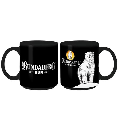 Bundaberg Rum Black Matte Mug