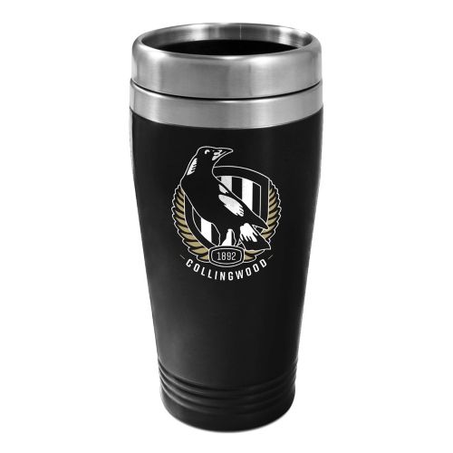 Collingwood Magpies Travel Mug - Stainless Steel