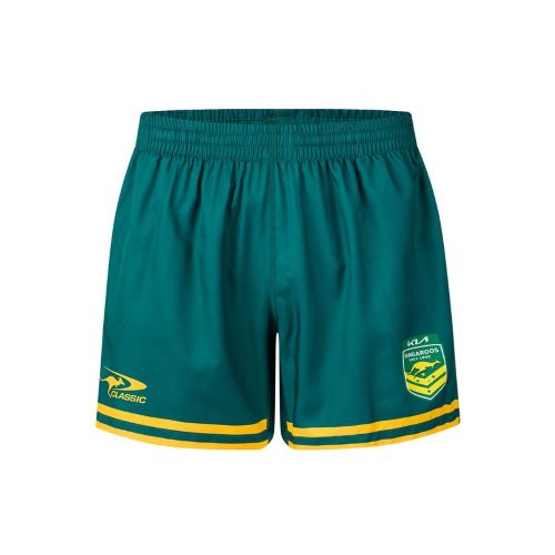 Australian Kangaroos RLWC 2026 Mens Gym Shorts