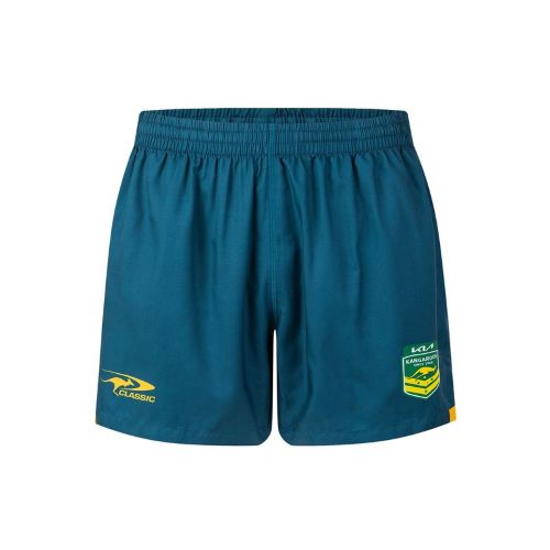 Australian Kangaroos RLWC 2026 Mens Performance Gym Shorts