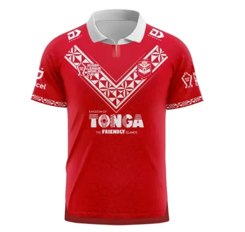 Tonga RLWC 2026 Mens Home Jersey