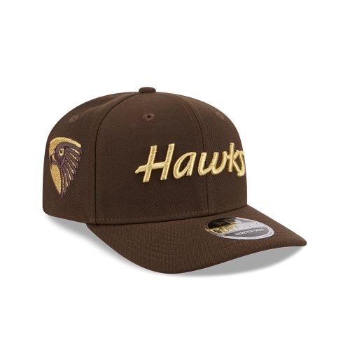 Hawthorn Hawks 9SeventySS Metallic Script Cap